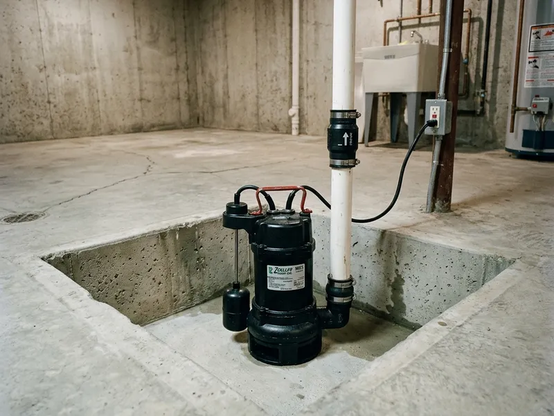 Sump Pump Installation Plumber in Blades, DE